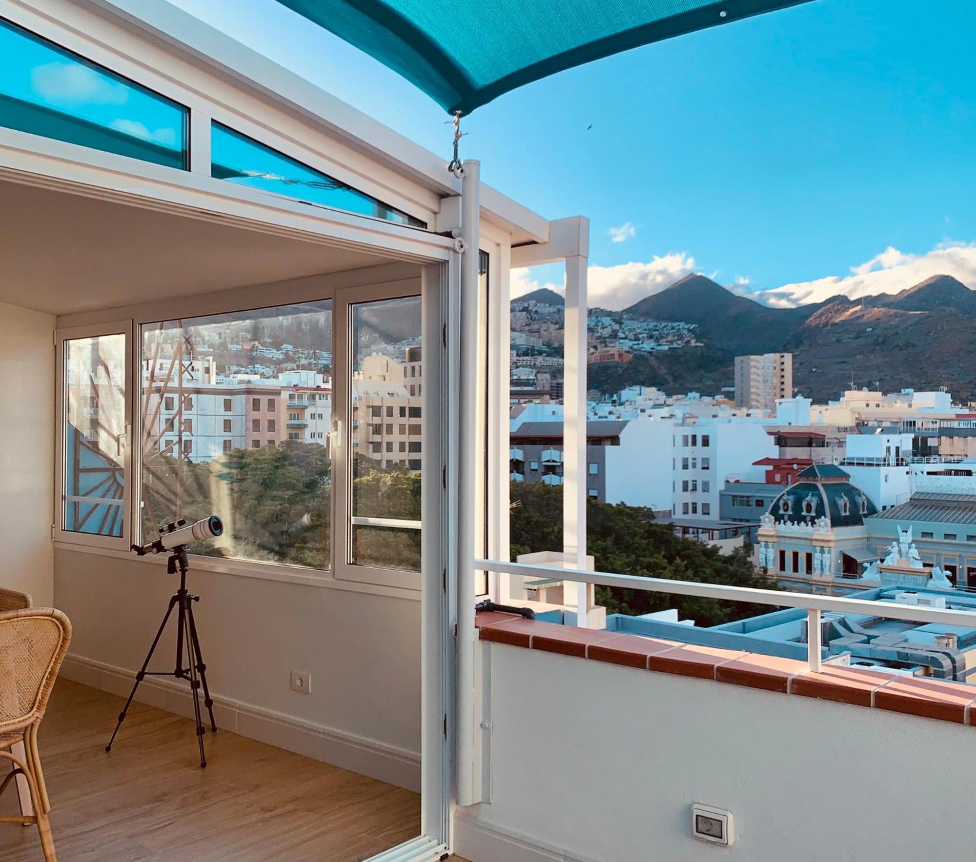 Atico Con Terraza, Vistas Panoramicas Y Parking Lägenhet Santa Cruz de Tenerife Exteriör bild