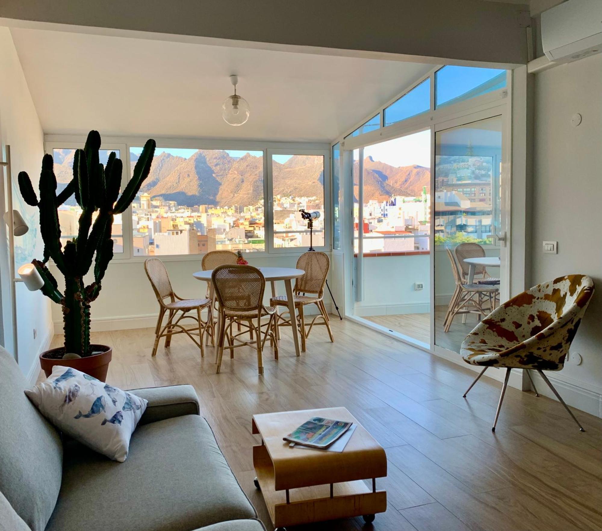 Atico Con Terraza, Vistas Panoramicas Y Parking Lägenhet Santa Cruz de Tenerife Exteriör bild