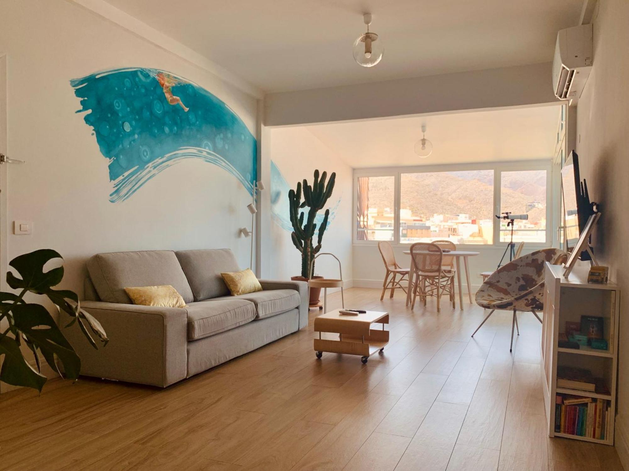 Atico Con Terraza, Vistas Panoramicas Y Parking Lägenhet Santa Cruz de Tenerife Exteriör bild