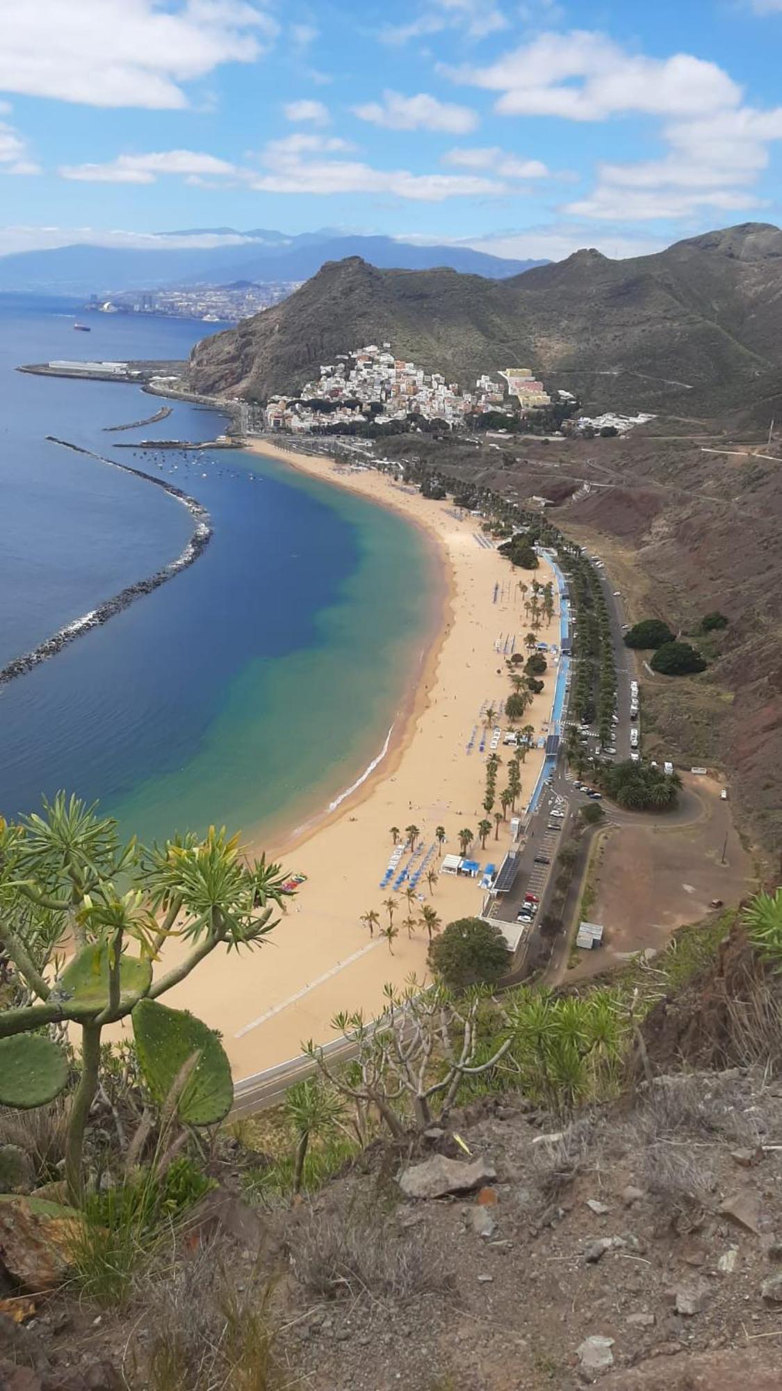 Atico Con Terraza, Vistas Panoramicas Y Parking Lägenhet Santa Cruz de Tenerife Exteriör bild
