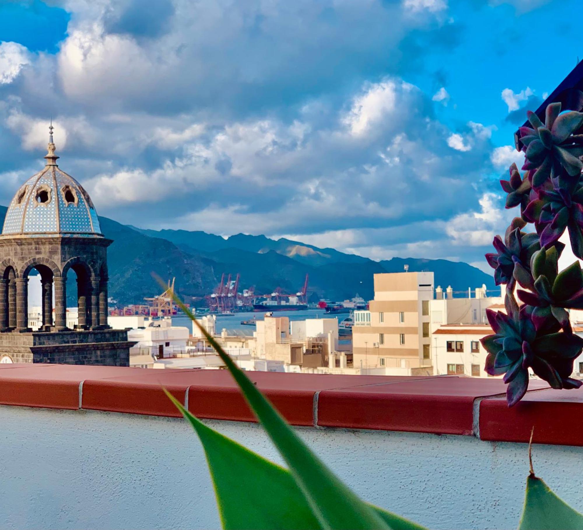 Atico Con Terraza, Vistas Panoramicas Y Parking Lägenhet Santa Cruz de Tenerife Exteriör bild