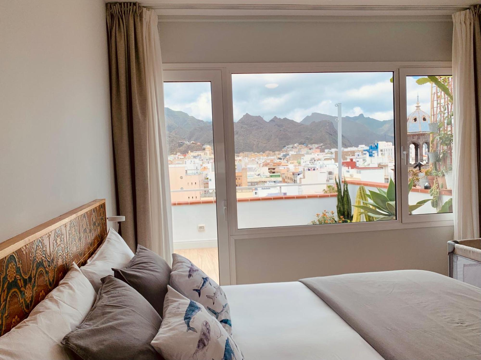 Atico Con Terraza, Vistas Panoramicas Y Parking Lägenhet Santa Cruz de Tenerife Exteriör bild