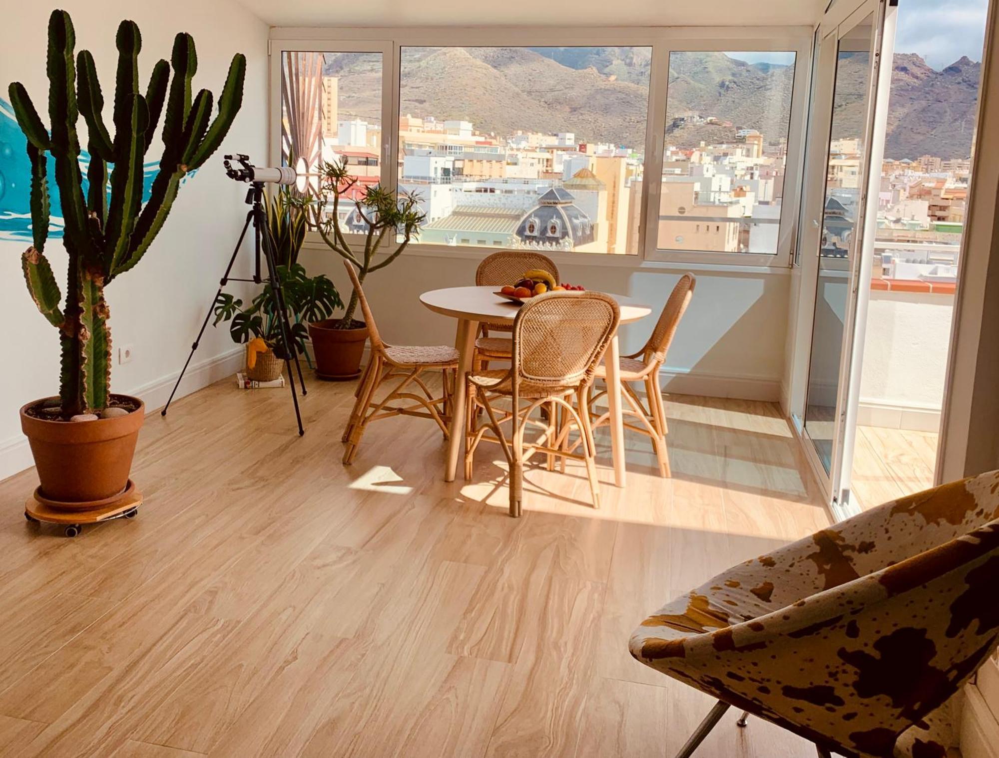 Atico Con Terraza, Vistas Panoramicas Y Parking Lägenhet Santa Cruz de Tenerife Exteriör bild